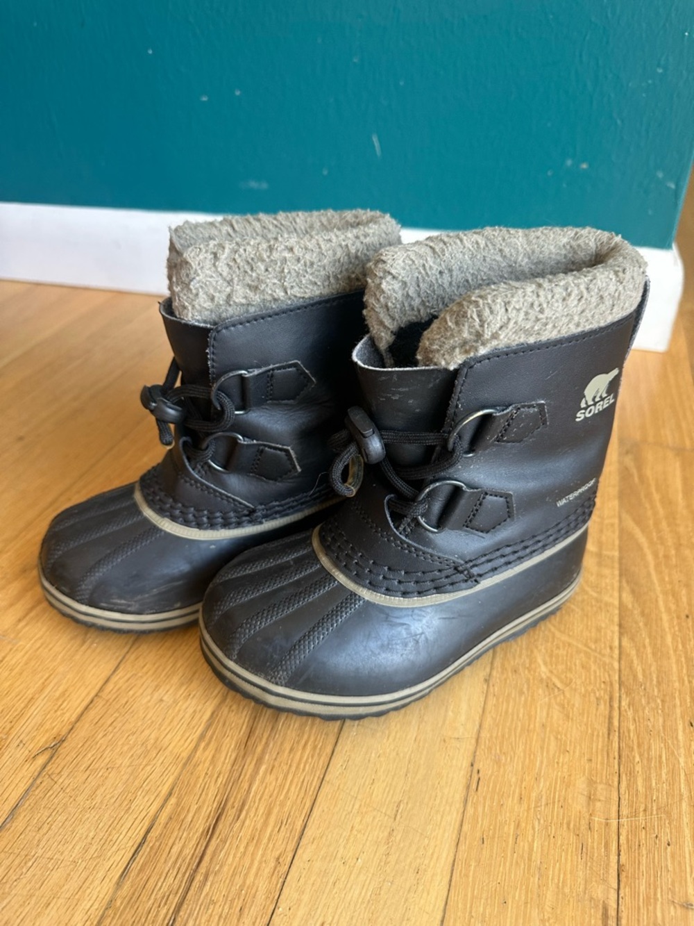 Sorel Toddler Snow Boot Black size 10
